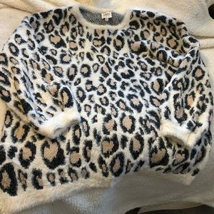 Leopard sweater